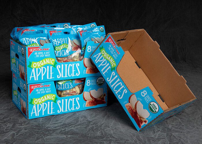 Club Store Box for Sliced Apple Snacks