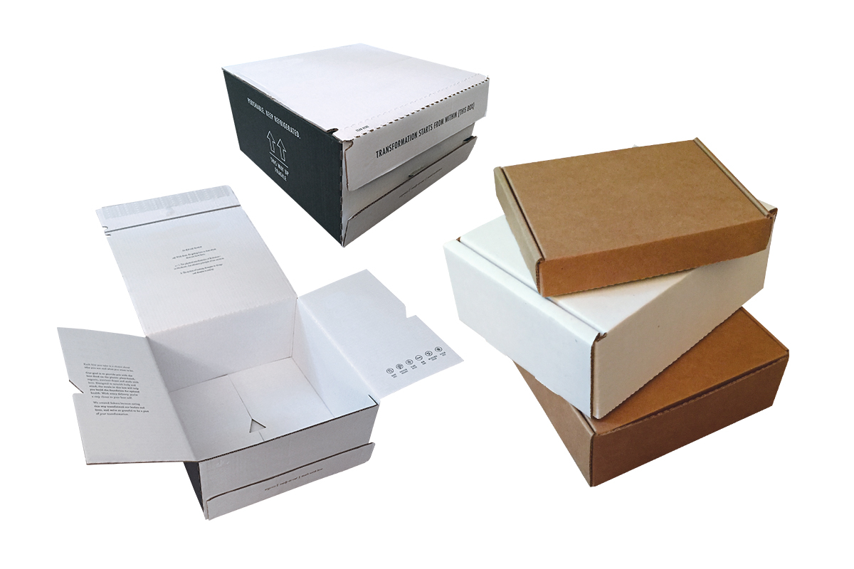 Assortment of E-Commerce Boxes