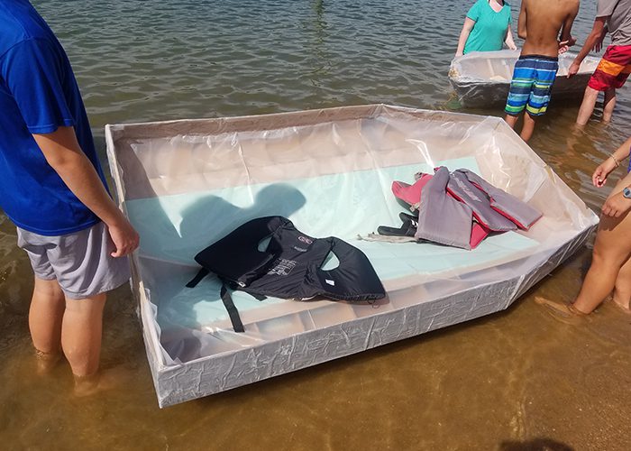 Corrugated Boat