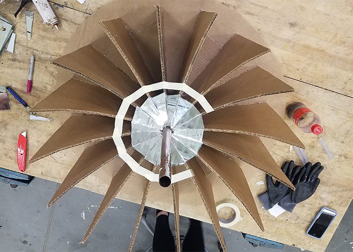 Parabolic Mirror Structure