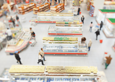 Overhead image of store