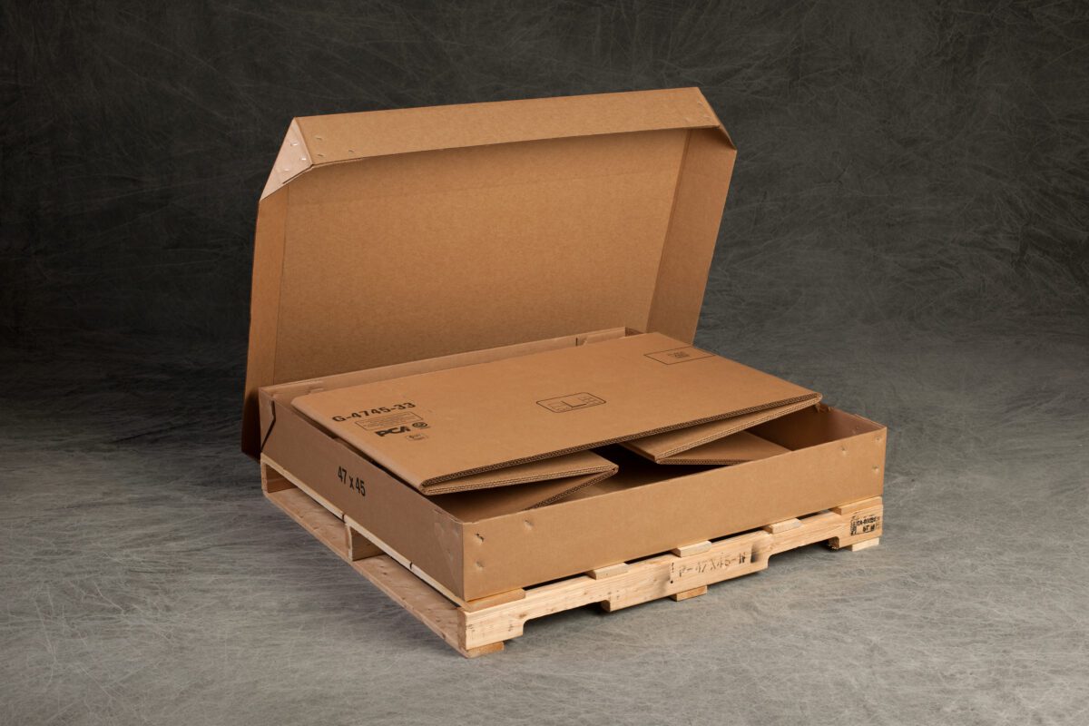 Collapsable Bulk Packaging Container